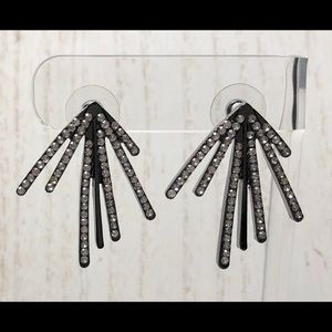 Inc Earrings with rhinestones